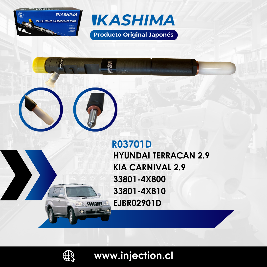 Inyector para Kia Grand Carnival / Carnival 2.9