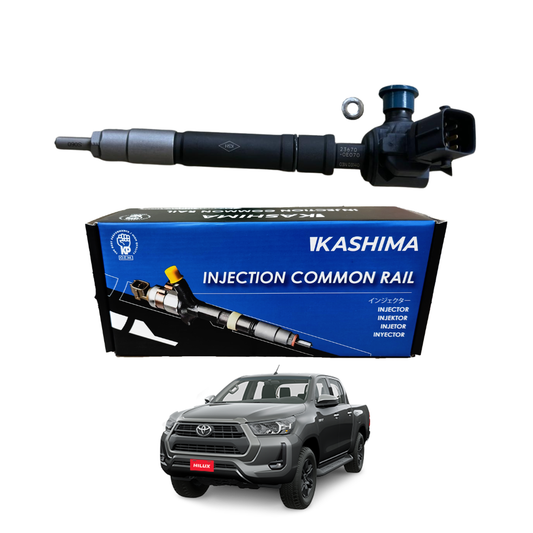 Inyector Toyota Hilux 2.4 motor 2GD-FTV (E6) - 23670-0E070 -