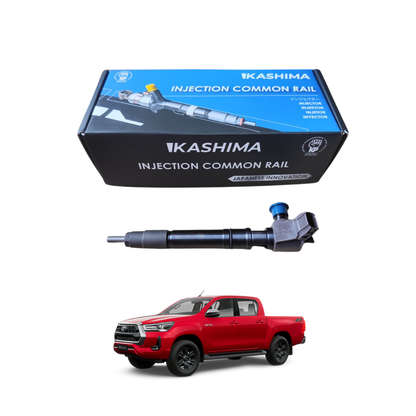 Inyector Toyota Hilux 2.4 Original Japonés Kashima | Códigos 23670-09430