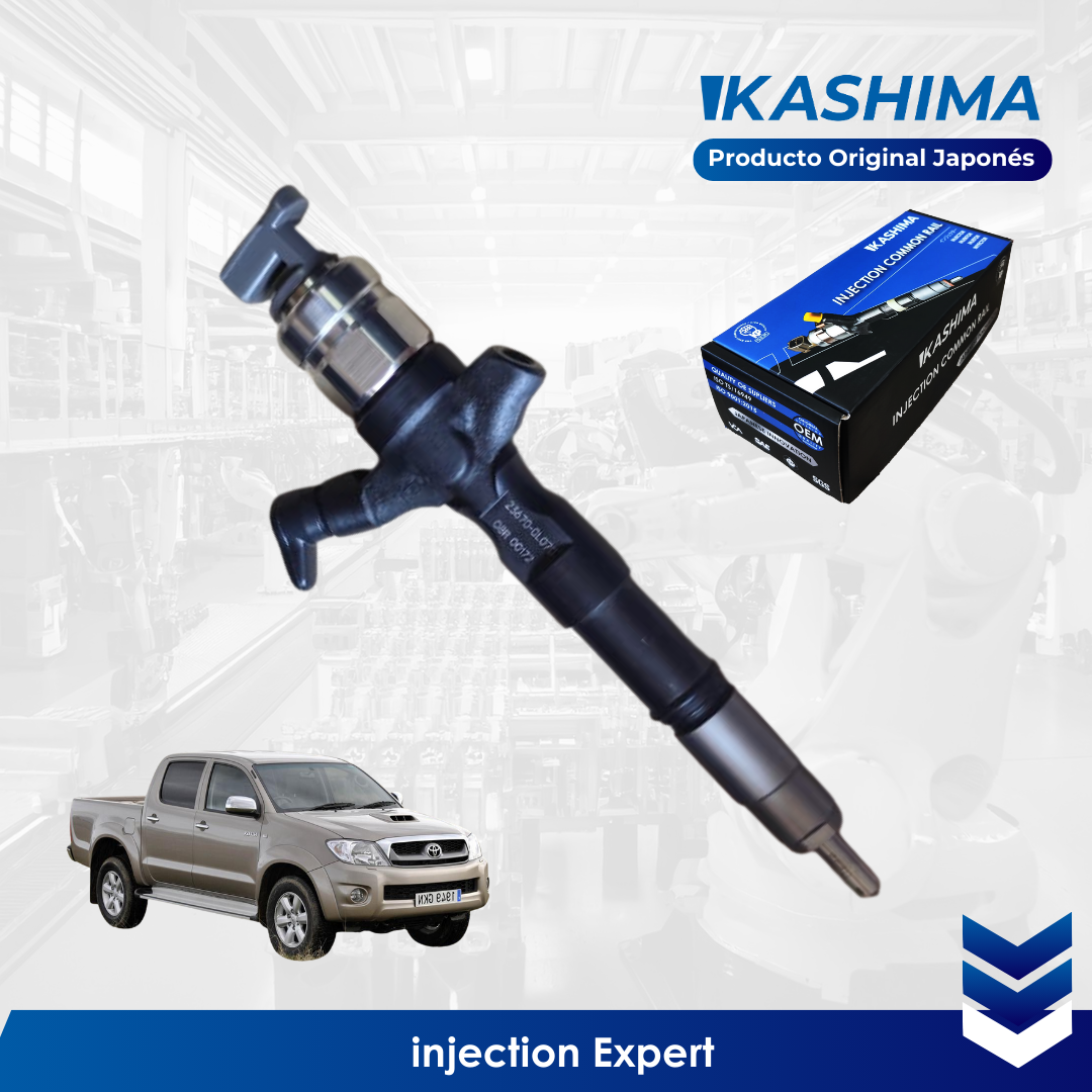 Inyector Toyota Hilux 2.5 (E3) - 095000-7760 -