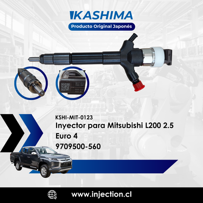 Inyector Mitsubishi L200 2.5 Euro 4