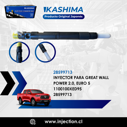Inyector para Great Wall Power 2.0 Euro 5