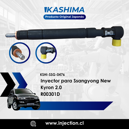 Inyector para Ssangyong New Kyron 2.0