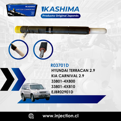 Inyector para Kia Grand Carnival / Carnival 2.9
