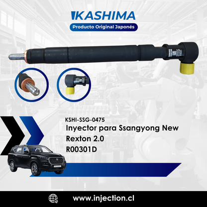 Inyector para Ssangyong New Rexton 2.0