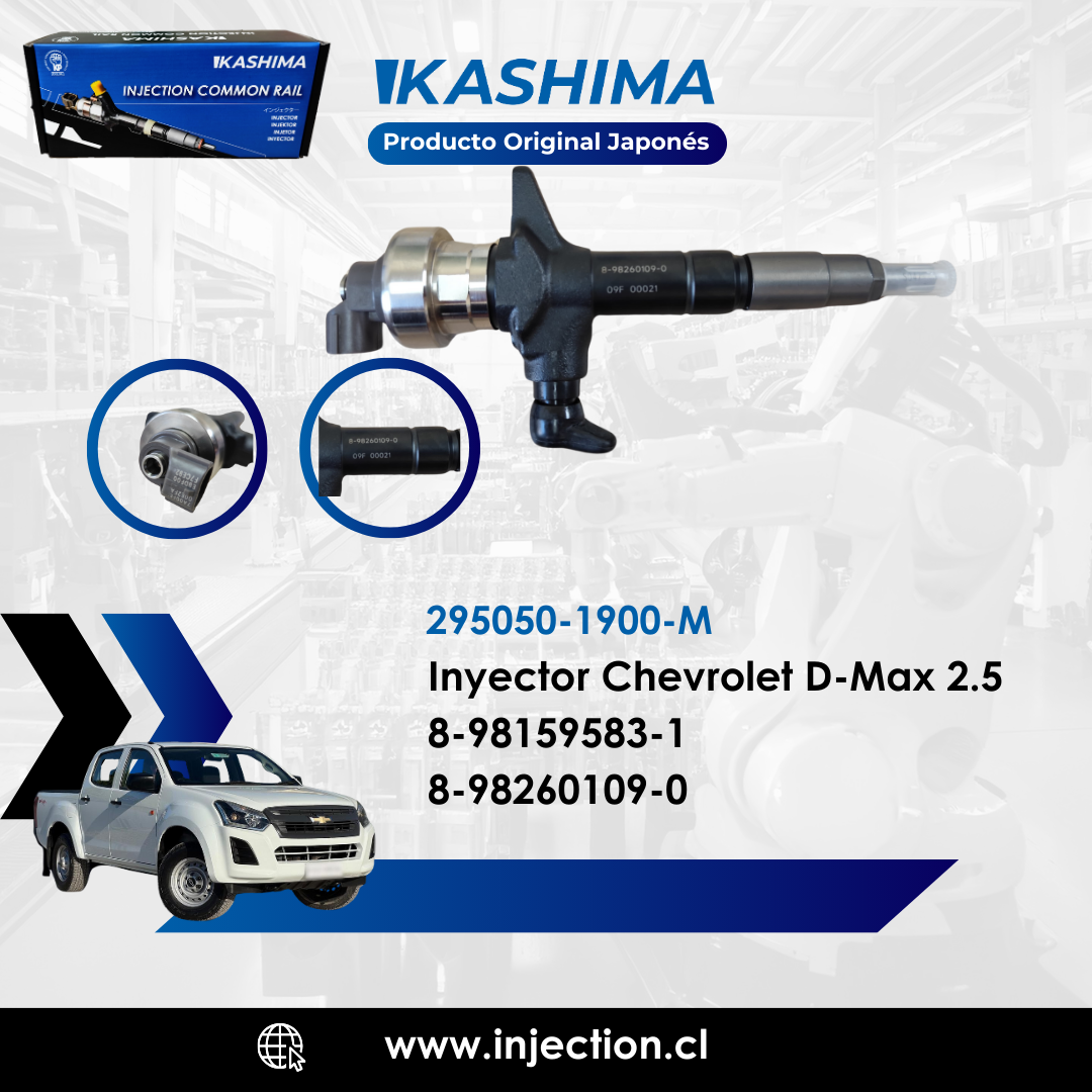 Inyector para Chevrolet D-Max 2.5