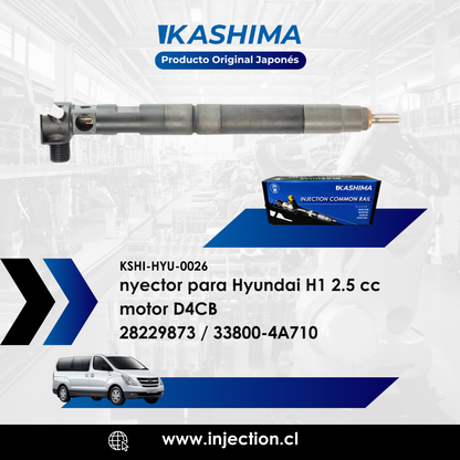 Inyector Hyundai H1 2.5